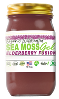 Elderberry Fusion Sea Moss Gel   16oz